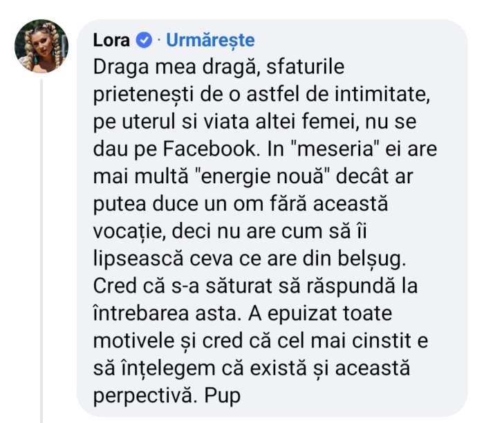 Lora îi ia apărarea Deliei, după ce a fost judecată că nu vrea să aibă copii. Ce le-a transmis artista: ”Are mai multă...” / FOTO