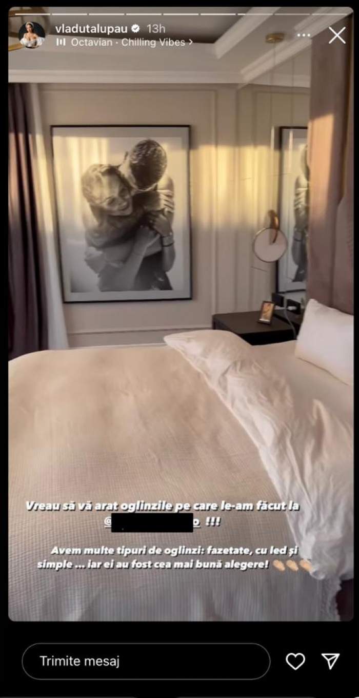 Cum arată dormitorul spectaculos al Vlăduței Lupău! Artista a publicat primele imagini cu noua locuință / FOTO