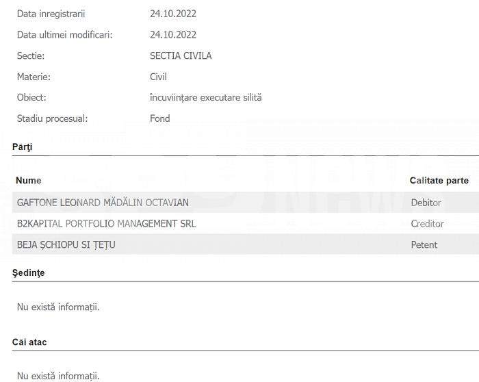 EXCLUSIV / Colegul de dosar al lui Florin Salam, la tribunal din cauza datoriilor / Suma incredibilă pentru care ajunge în fața judecătorilor