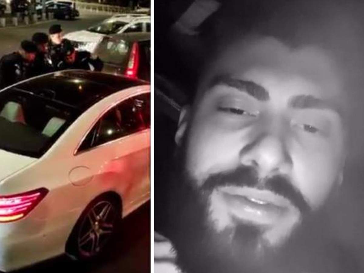Şoferul căutat în Bucureşti face postări în care îi ameninţă pe poliţişti. Bărbatul a abandonat mașina