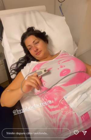 Gabriela Cristea a ajuns pe patul de spital. Imagini îngrijorătoare cu prezentatoarea de la Antena Stars / FOTO