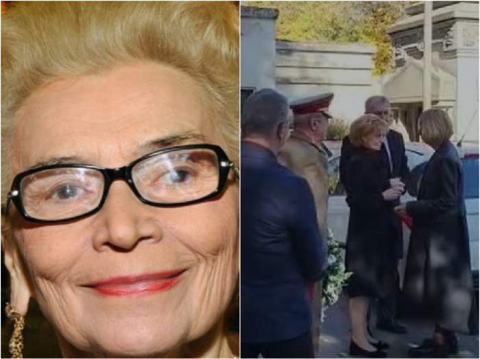 Colaj cu Simina Mezincescu și Principesa Margareta la înmormântare