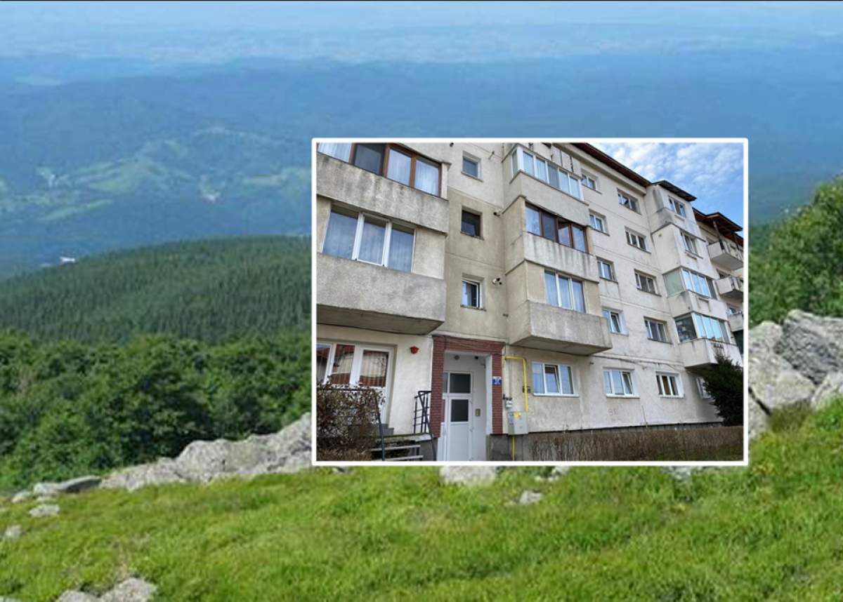 Orașul din România unde poți cumpăra un bloc întreg cu 49.000 de euro. Apartamentele au și vedere la munte! De ce se vând așa de ieftin / FOTO