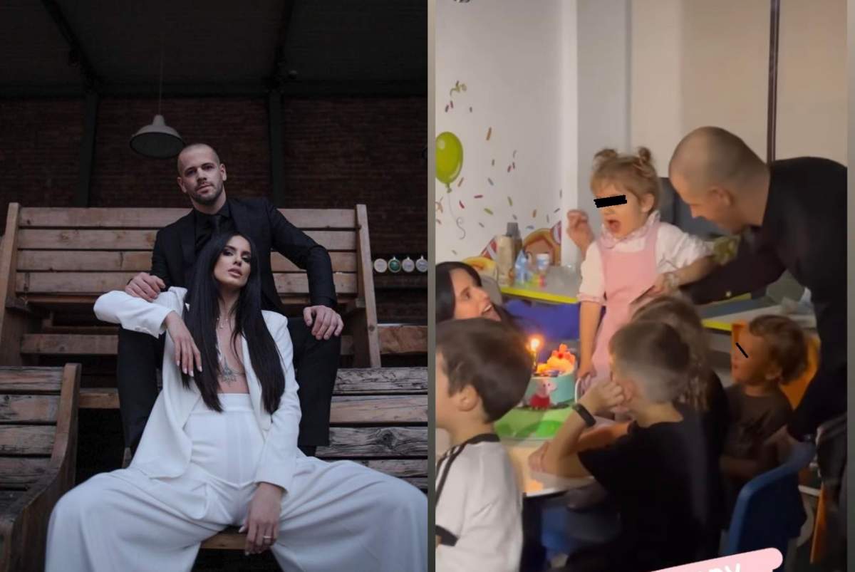 Ioana Grama și Alex Țăgurean, din nou împreună. Cei doi au sărbătorit ziua fetiței lor, Ayana / FOTO