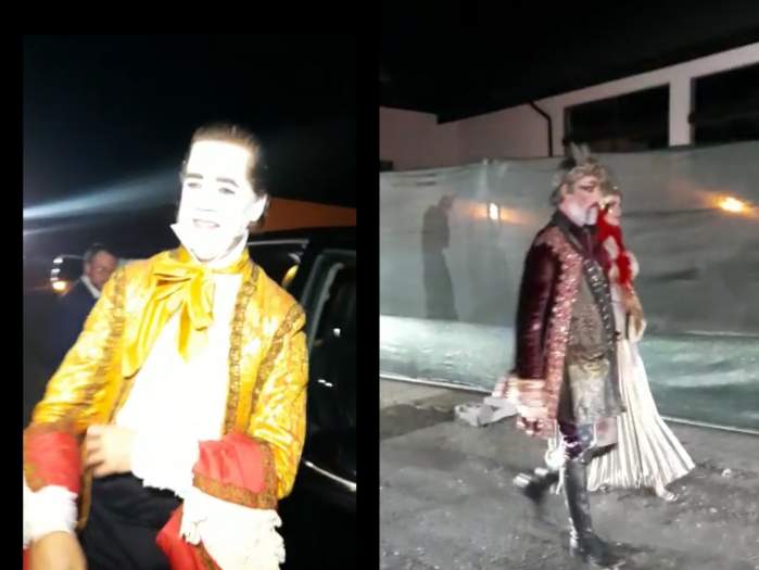 Ținutele spectaculoase ale celebrităților, la petrecerea  de la Castelul Bran. Iată cum s-au costumat invitații lui Elon Musk / PAPARAZZI