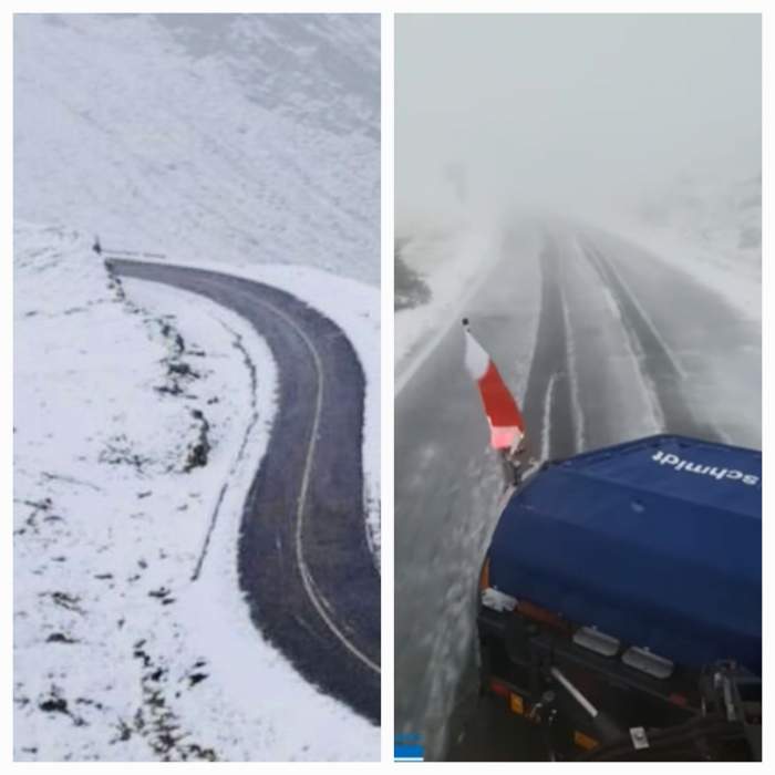 Ninge în România. Zona din țară unde s-a depus un strat gros de zăpadă / FOTO