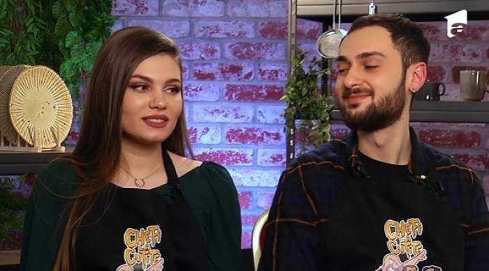 Mădălin Truică și Lidia Gheorghe i-au transformat pe jurați în animații, la Chefi la cuțite. Cei doi au realizat și desenul emisiunii / VIDEO