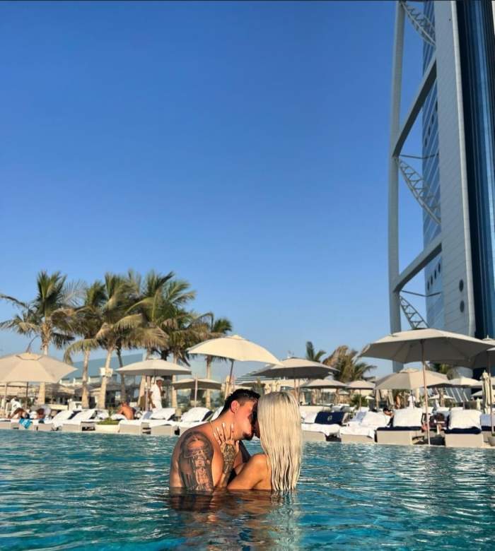 Cristina Pucean, fotografie incendiară din Dubai, alături de Bogdan de la Ploiești. Imaginea care îi dă de gol / FOTO