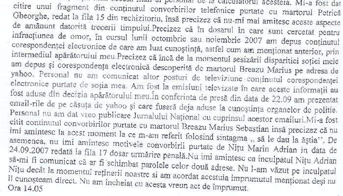 Cristian Cioacă, față în față cu hackerul care a spart e-mailul Elodiei / Polițistul criminal, din nou la tribunal