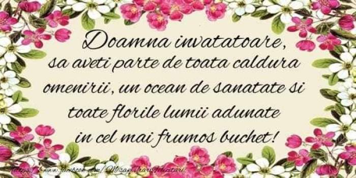 La mulți ani, doamna învățătoare. 10 mesaje frumoase de ziua învățătoarei