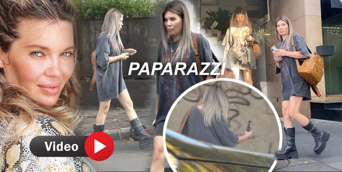 Gina Pistol, apariție sexy! Vedeta întoarce priviri oriunde s-ar afla. Iubita lui Smiley nu a putut trece neobservată nici de această dată / PAPARAZZI