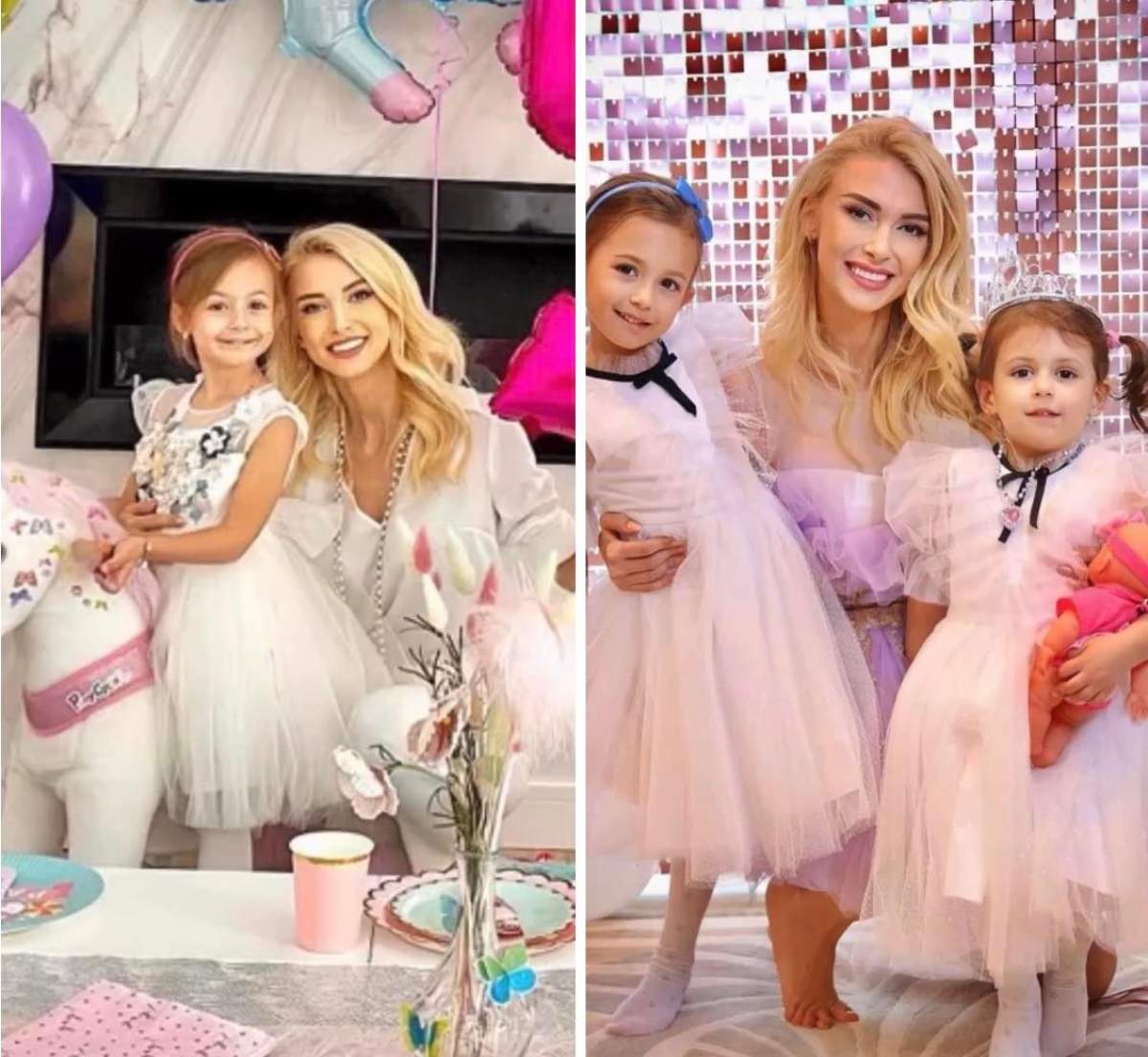 Andreea Bălan își sărbătorește fiica Andreea Bălan își sărbătorește fiica