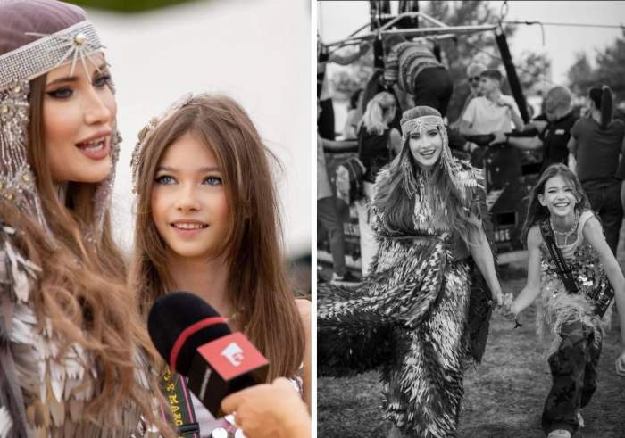 Iulia Albu își sărbătorește fiica
