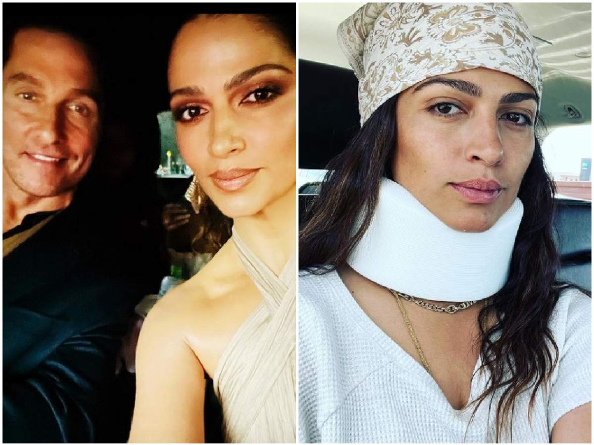 Colaj cu Camila Alves, soția actorului Matthew McConaughey, accidentată și ea alături de actor