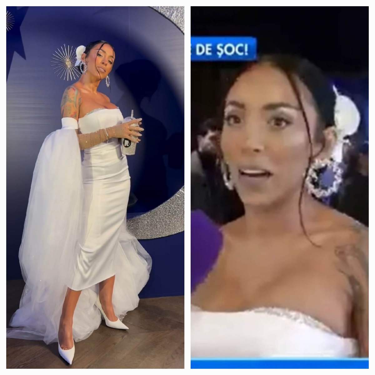 Ruby, în rochie de mireasă. Imaginile cu care artista i-a surprins pe fani: „M-a văzut mamaia” / VIDEO