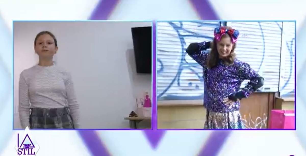 Transformare uimitoare la I.A cu Stil, pentru Anastasia, o fetiță de 11 ani: "Îmi place să mă îmbrac la modă..." / VIDEO
