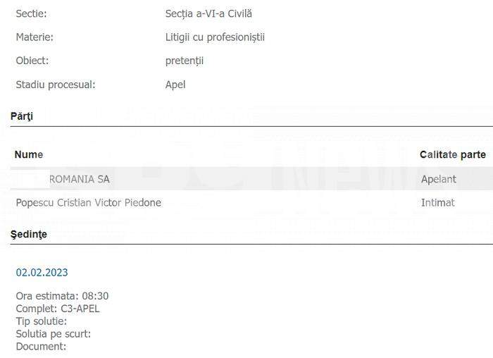 Fostul edil Piedone, probleme cu justiția din cauza datoriilor / Detalii exclusive