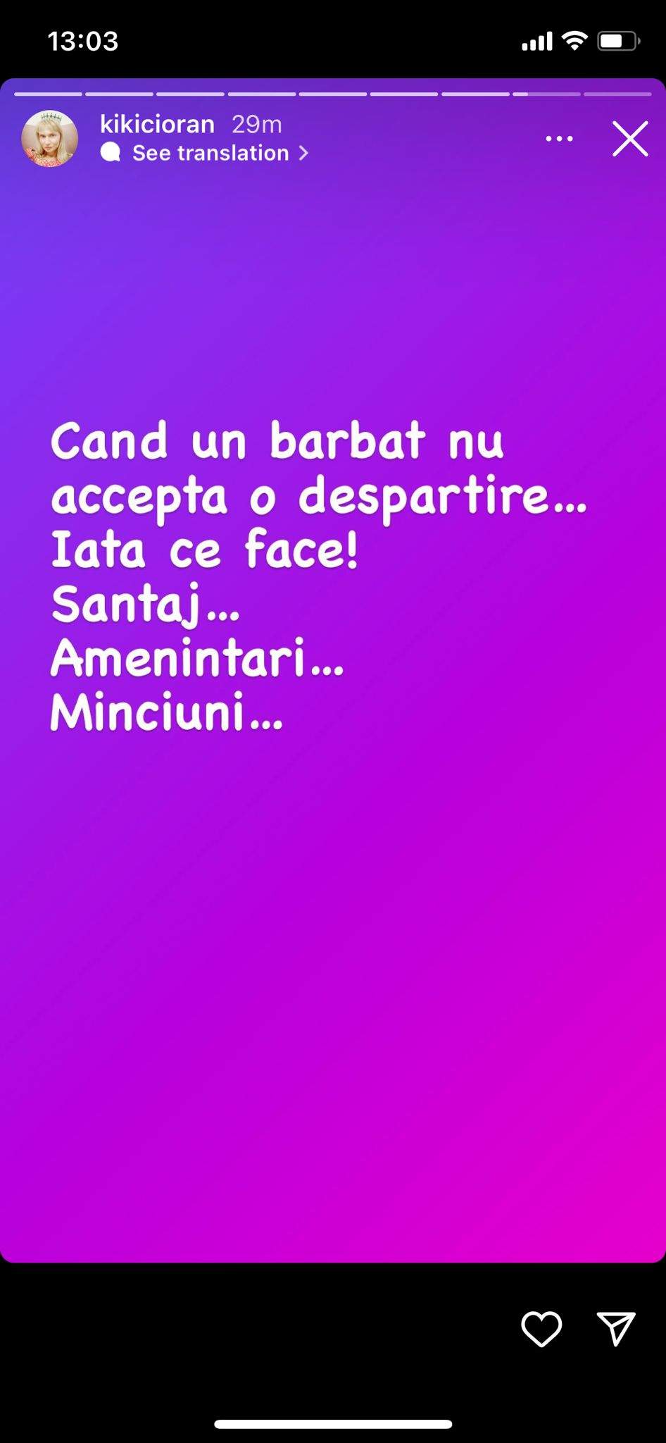 Conversații halucinante și intime între Cristina Cioran și Alex Dobrescu! Fostul iubit al vedetei a făcut public totul: "Mare prost ești"