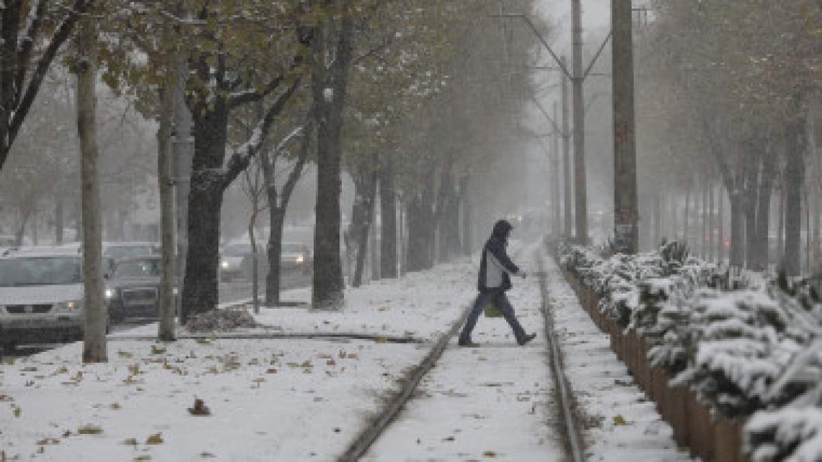 Avertisment ANM! Ninsorile se extind în România. Temperaturile scad semnificativ în toată țara