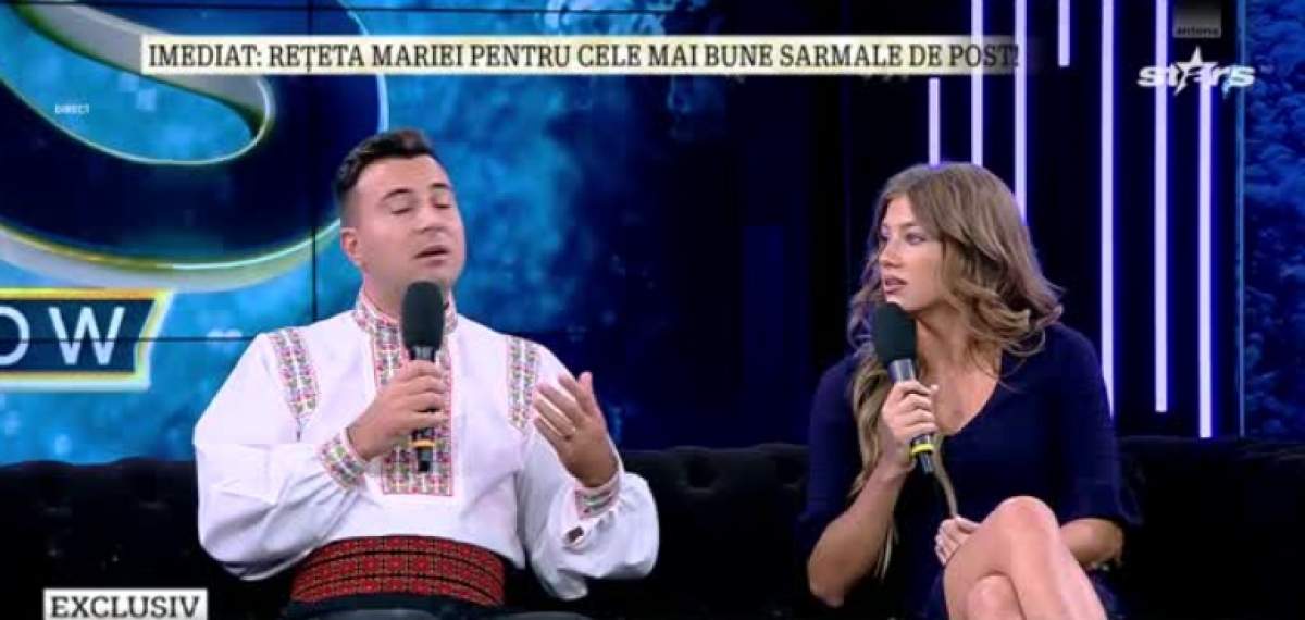 Codruța și Valentin Sanfira, despre luna de miere! Ce a pățit interpretul de muzică populară: ''Zic hai să stau și eu ...'' / VIDEO