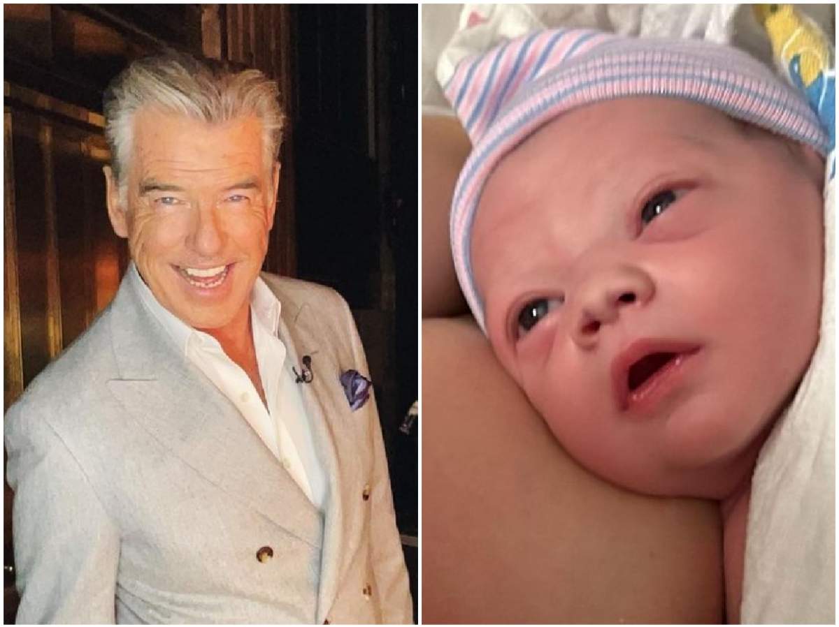 Colaj cu Pierce Brosnan și nepotul lui