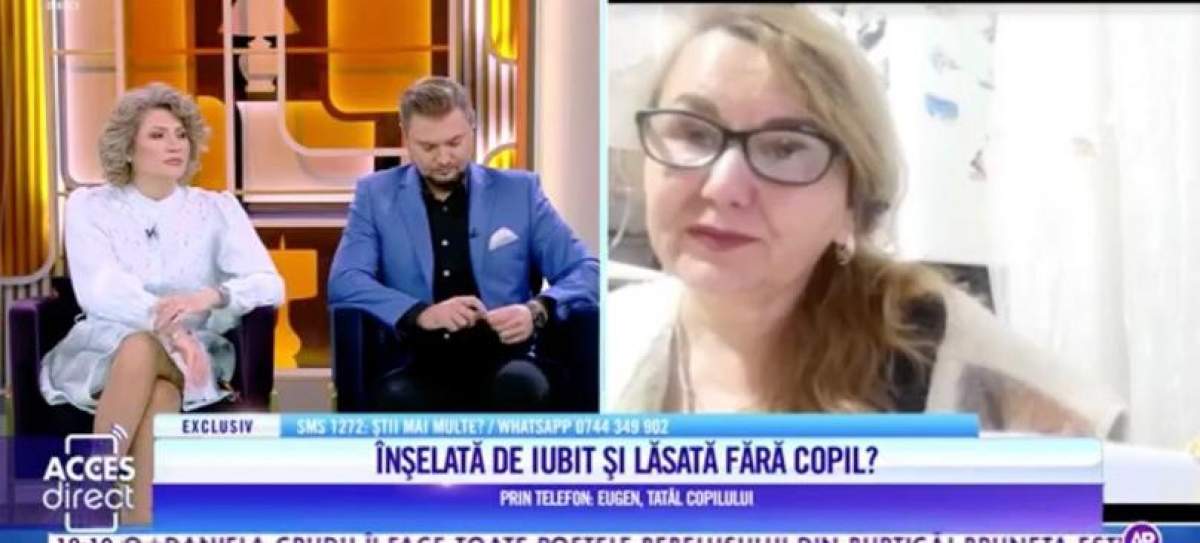 Acces Direct. Tatăl copilului răspunde acuzațiilor făcute de fosta iubită, Mihaela. Ce a declarat bărbatul: "Băiatul a fugit de ea” / VIDEO