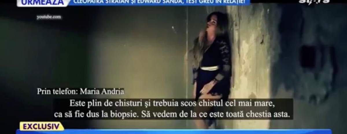 O cântăreață din România, operată de urgență! Artista este suspectă de o boală gravă: "Este foarte greu, nu pot să mă mișc" / VIDEO