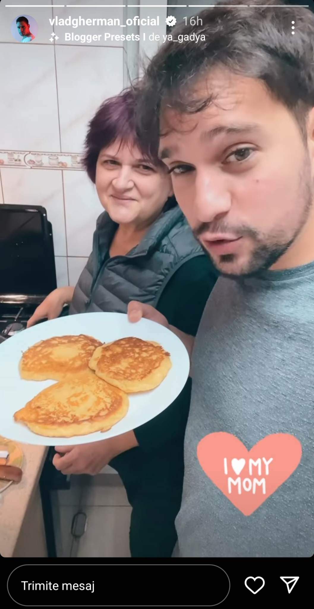 Vlad Gherman, imagine emoționantă alături de mama lui. Cum arată femeia care i-a dat viață / FOTO