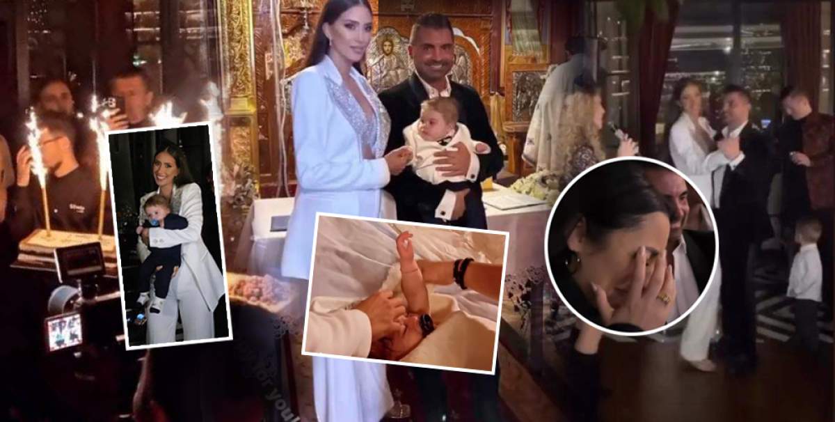 Pepe și Yasmine Ody și-au botezat fiul în secret! Andra Măruță a izbucnit in lacrimi la marele eveniment / VIDEO