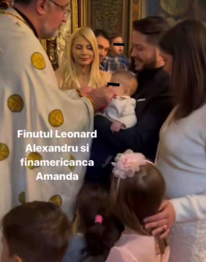 Emoții mari pentru Jorge și soția lui, Ramona Prodea! Cei doi au fost nași de botez: "A fost o zi magică” / FOTO