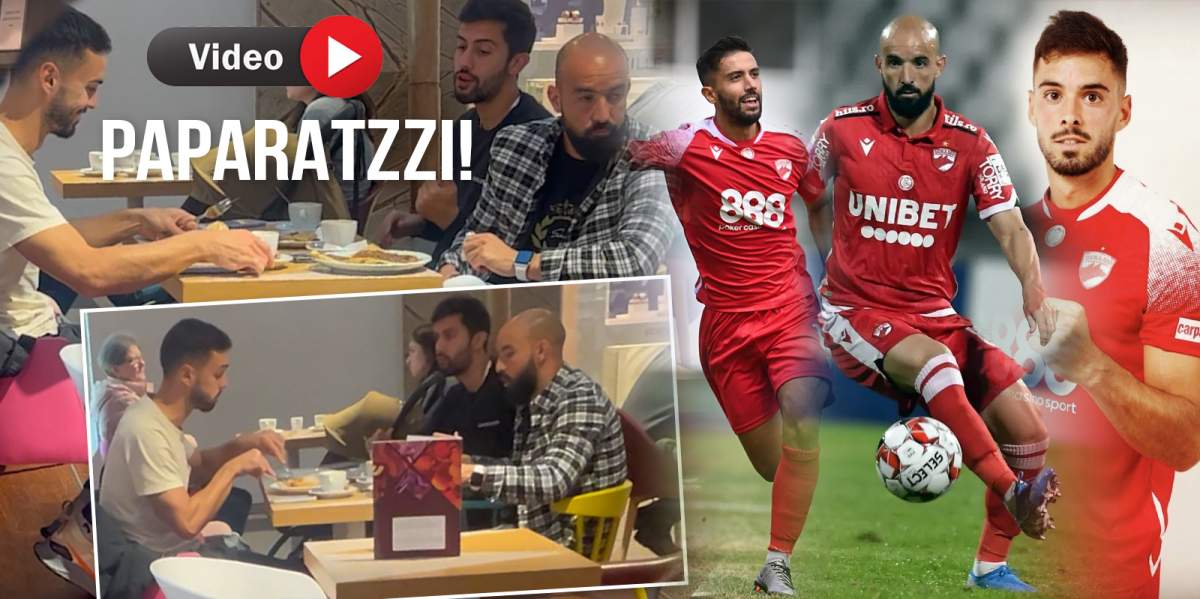 Trei "perle" de la Dinamo, se "antrenează" intens înaintea meciului din deplasare. Așa au fost văzuți jucătorii din "Ștefan cel Mare" / PAPARAZZI