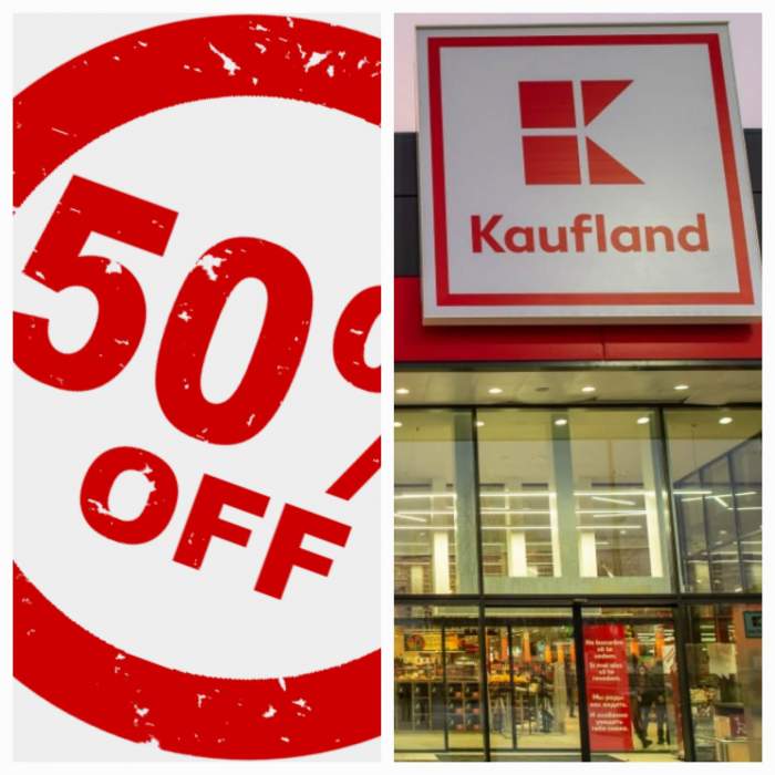 Produsele din Kaufland care sunt reduse de azi cu 50%. Sunt cele mai căutate în această perioadă