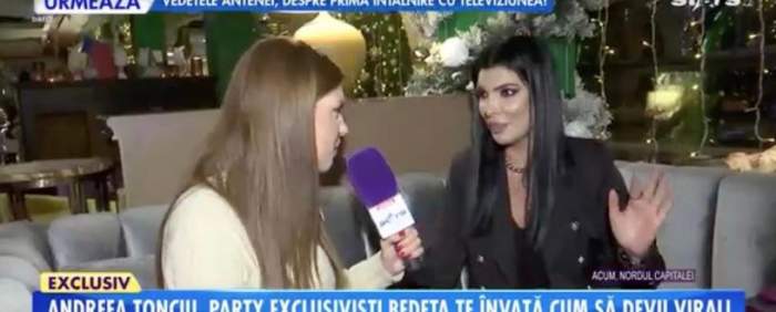 Cum a ales Andreea Tonciu să sărbătorească de ziua ei de nume. Declarațiile vedetei la Antena Stars: “Mi-a dat un plic cu bani” / VIDEO