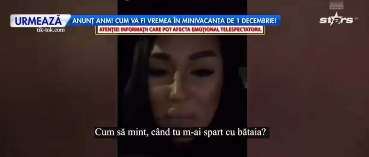 captură video cu Dana Badea