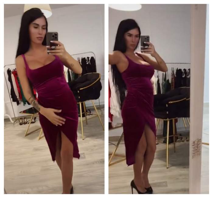 Daniela Crudu, noi imagini cu burtica de gravidă. Cum arată fosta asistentă TV însărcinată în trei luni / VIDEO