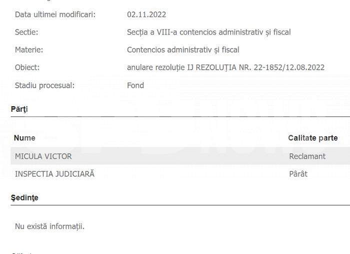 Victoraș Micula, scandal cu Inspecția Judiciară, după ce procurorul de caz a fost găsit nevinovat / Detalii exclusive