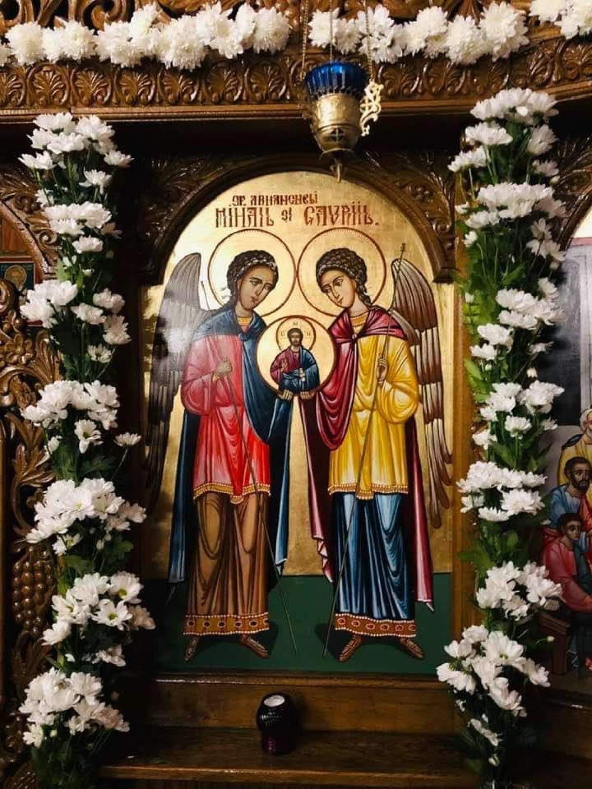 Peste 1,4 milioane de români își sărbătoresc onomastica de Sfinții Mihail și Gavril. Ce prenume se sărbătoresc la această sărbătoare