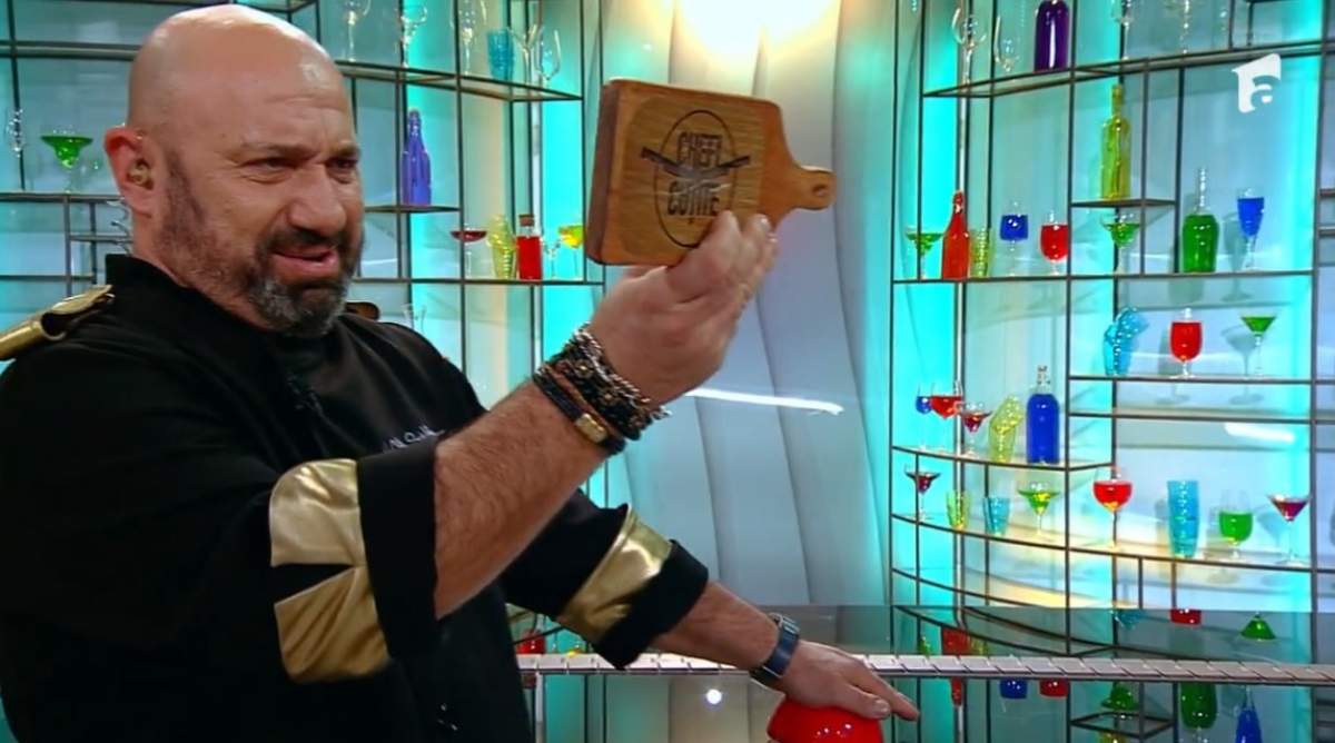 Butonul roșu a fost apăsat de Cătălin  Scărlătescu la Chefi la cuțite. Cum a folosit juratul amuleta: ”Doamne ferește!” / VIDEO