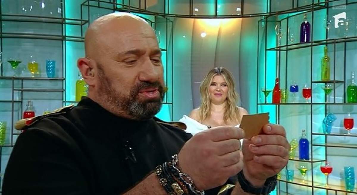 Cătălin Scărlătescu a folosit amuleta pentru a testa talentul artistic al juraților, la Chefi la cuțite. Ce sarcină au primit: ”Mă așteptam să...” / VIDEO