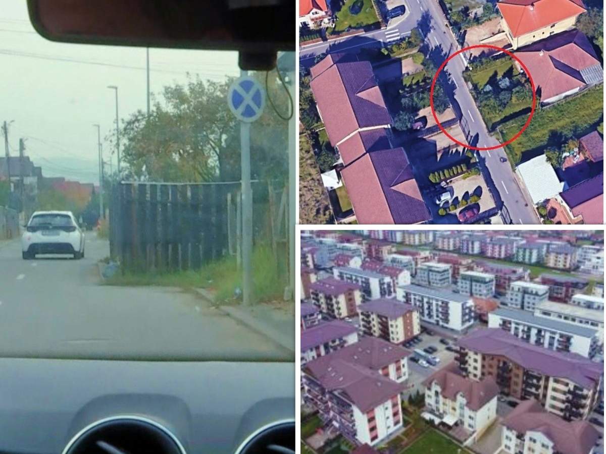 Un român din Cluj și-a făcut curte pe jumătate de stradă. Ce au spus autoritățile