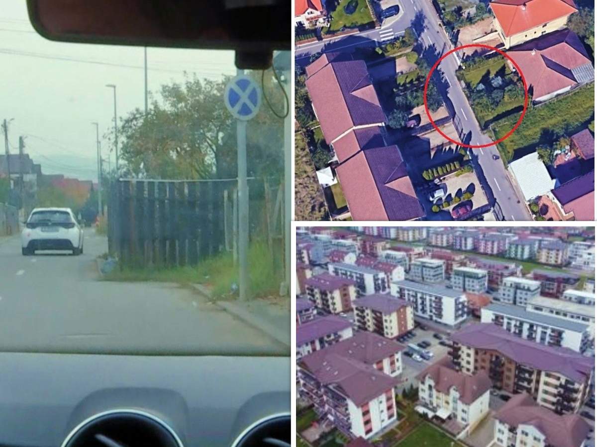 Un român din Cluj și-a făcut curte pe jumătate de stradă. Ce au spus autoritățile