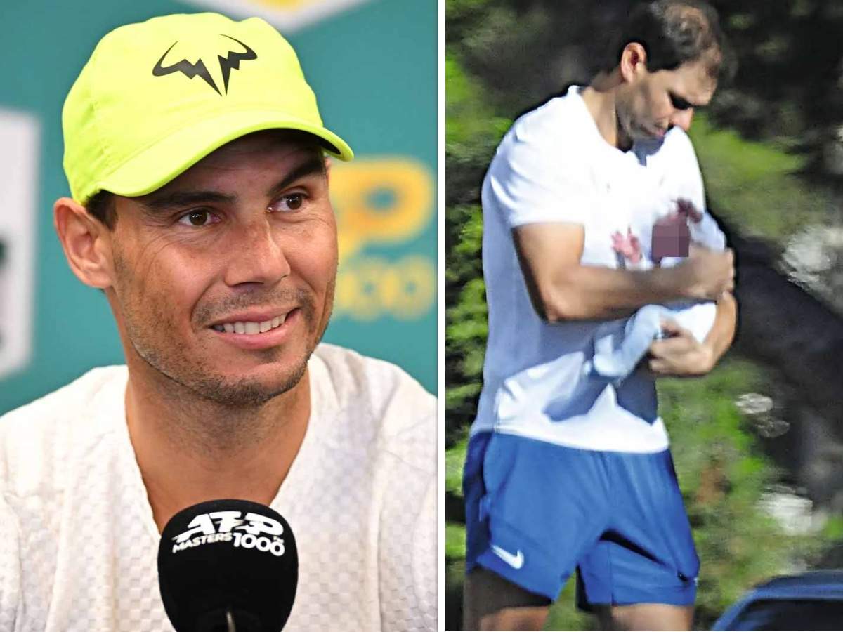 Rafael Nadal, prima fotografie alături de fiul său. Cum a fost surprins campionul spaniol din tenis