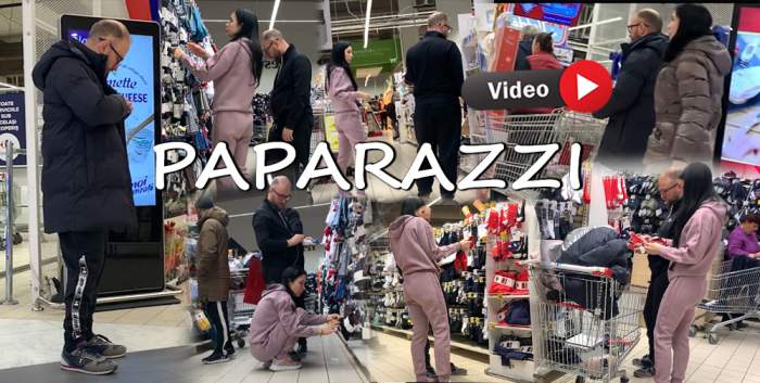 Andrei Tinu, ajutat de soție la cele mai „delicate” cumpărături! Cum a fost surprins alături de parteneră într-un mall din Capitală / PAPARAZZI