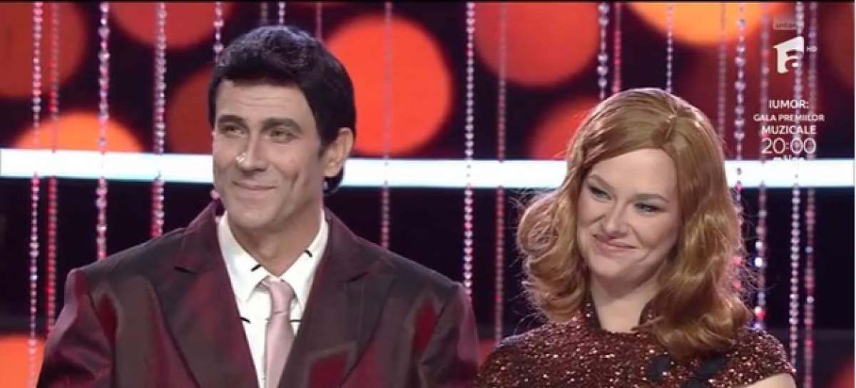 Feli și Nicolai Tand i-au interpretat pe Robbie Williams și Nicole Kidman la Te cunosc de undeva