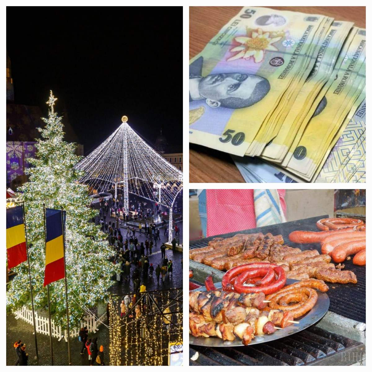 Cât costă o porție de cârnați la Târgul de Crăciun din Cluj-Napoca. Prețul este exagerat: „Facem credit, domnule primar?”