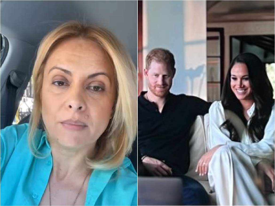 Colaj cu Simona Gherghe și Meghan Markle și prințul Harry în documentar