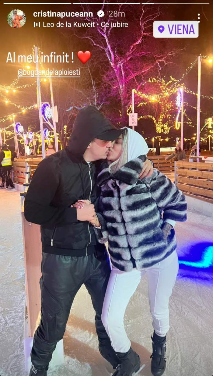 Bogdan de la Ploiești și Cristina Pucean, mai îndrăgostiți ca niciodată. Cum s-au fotografiat cei doi: „Al meu infinit” / FOTO