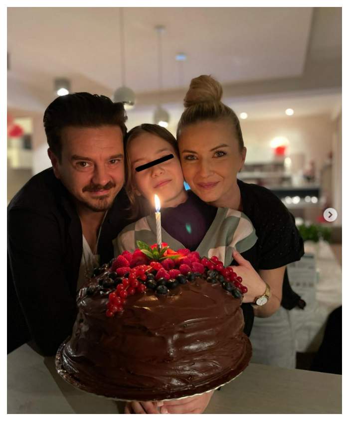 Zi de sărbătoare în familia lui Mihai și Elwirei Petre. Fiica lor, Catinca a împlinit 10 ani. Ce mesaj au transmis părinții / FOTO