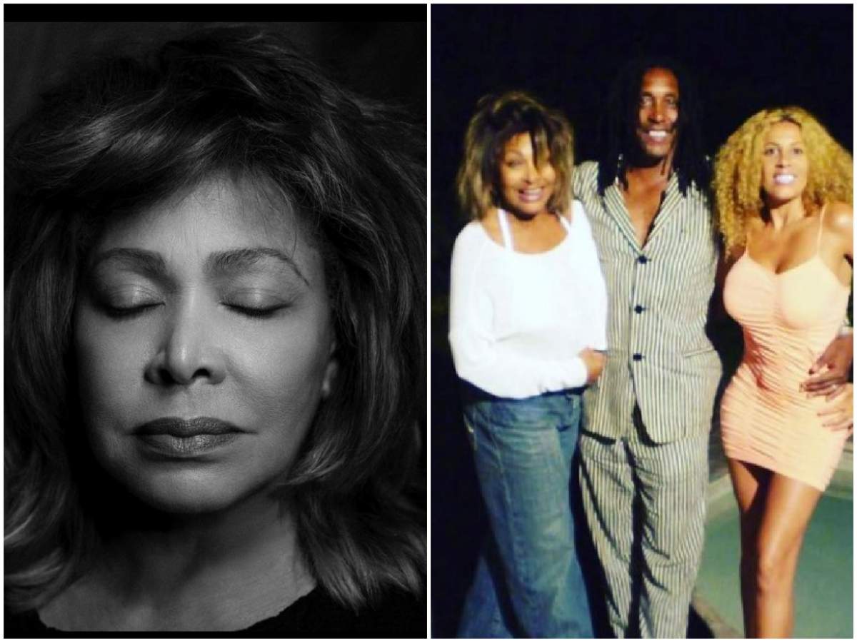 Colaj cu Tina Turner, fiul ei și soția lui