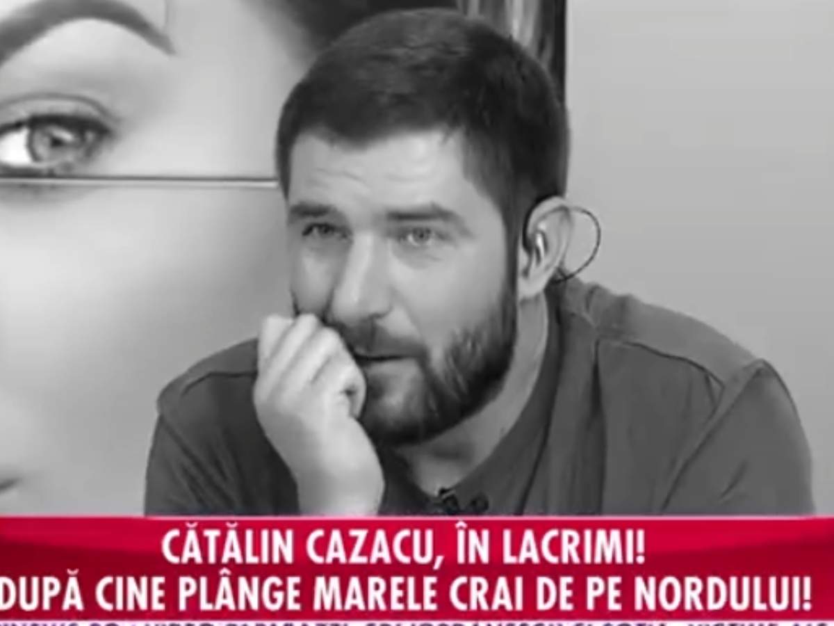 Cătălin Cazacu a izbucnit în lacrimi, în direct, la Antena Stars: ”Îmi pare rău că s-a ajuns aici în relația noastră”